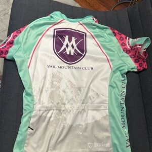 Women's Cycling Jersey - Mint and Pink